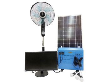 Common Family Using 300W Solar Power Bank